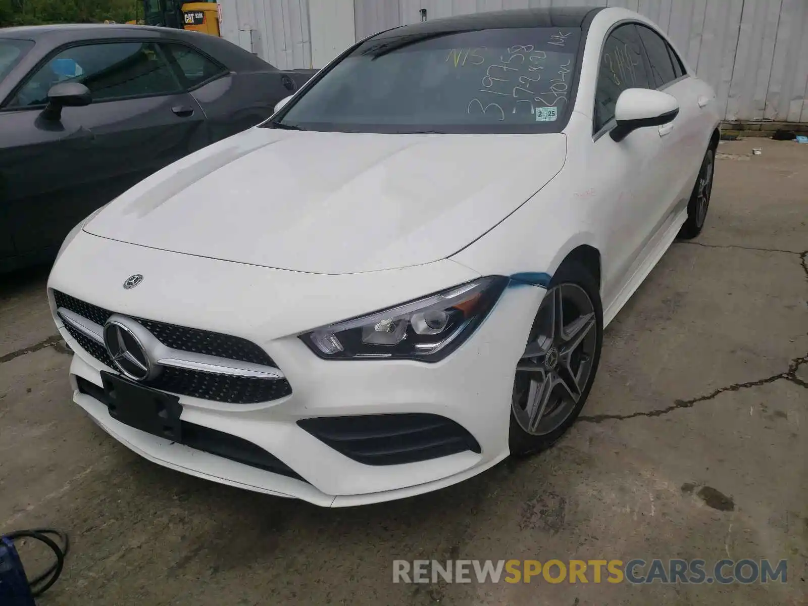 2 Photograph of a damaged car WDD5J4HB8LN075509 MERCEDES-BENZ CLA-CLASS 2020