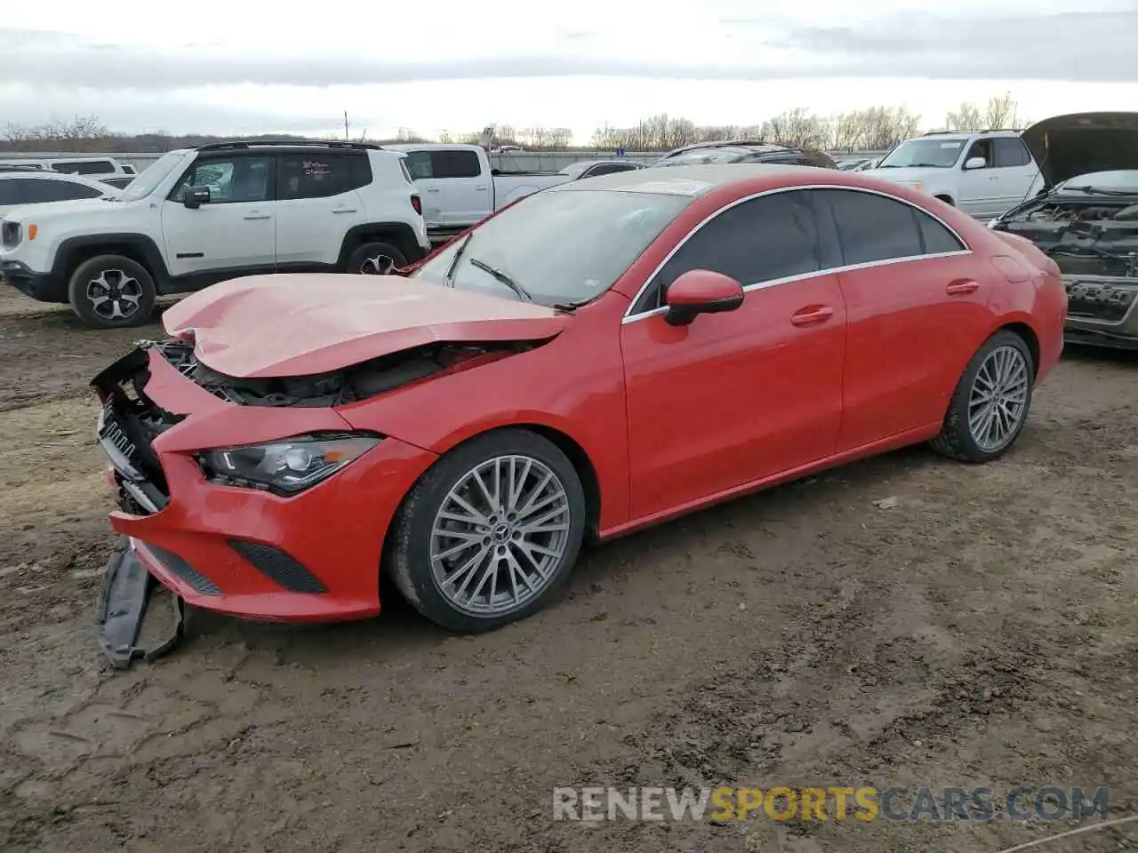 1 Photograph of a damaged car WDD5J4HB9LN033124 MERCEDES-BENZ CLA-CLASS 2020