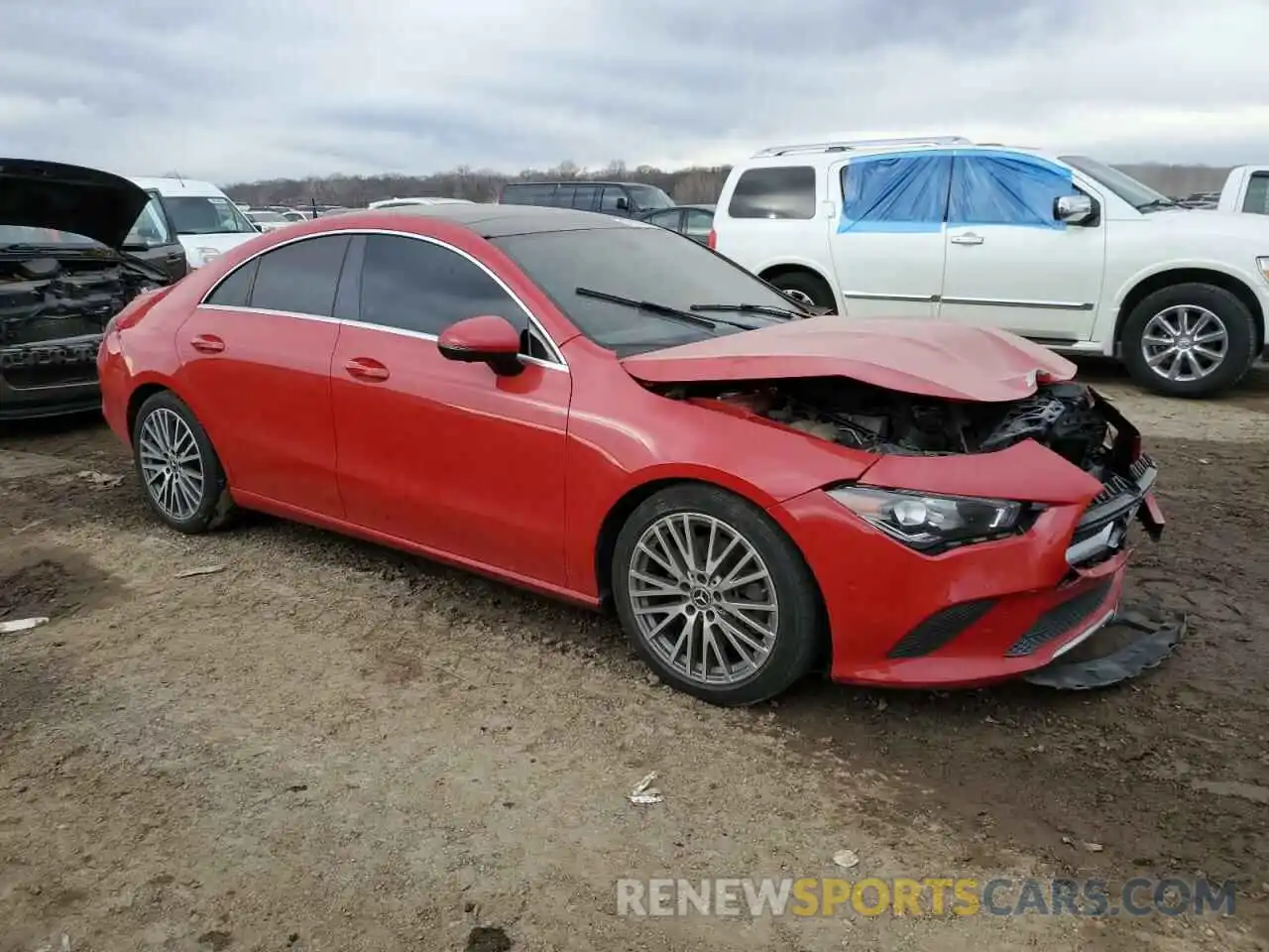 4 Photograph of a damaged car WDD5J4HB9LN033124 MERCEDES-BENZ CLA-CLASS 2020