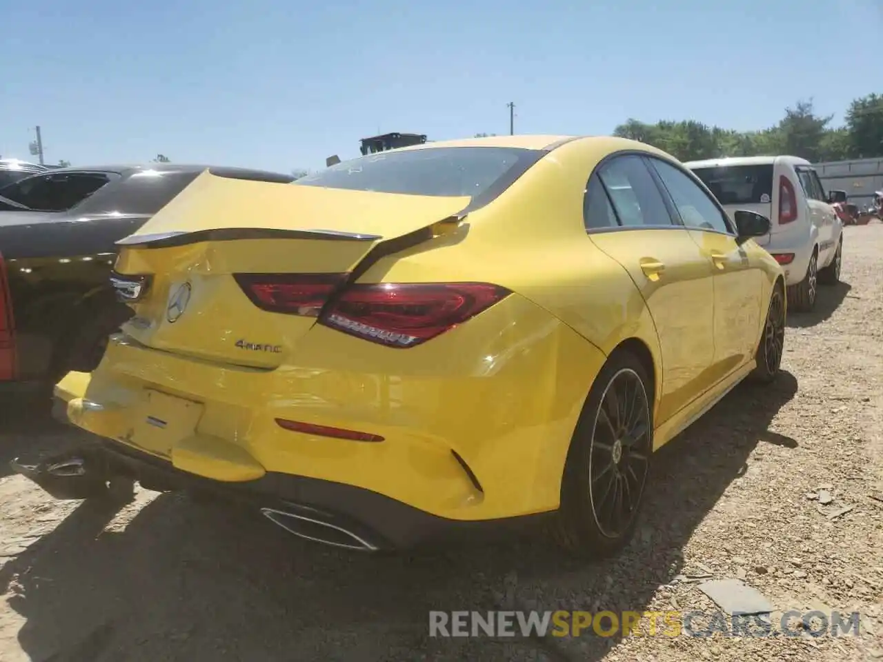 4 Photograph of a damaged car WDD5J4HB9LN037447 MERCEDES-BENZ CLA-CLASS 2020