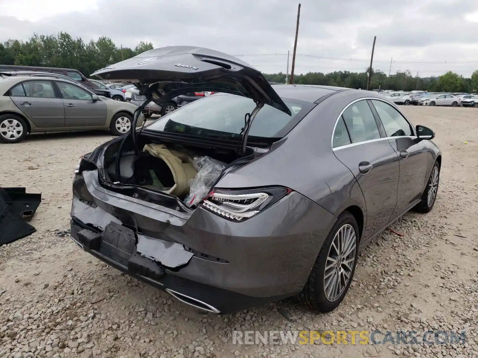 4 Photograph of a damaged car WDD5J4HB9LN059626 MERCEDES-BENZ CLA-CLASS 2020