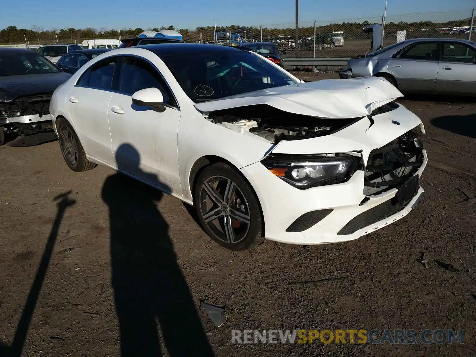 1 Photograph of a damaged car WDD5J4HB9LN060047 MERCEDES-BENZ CLA-CLASS 2020