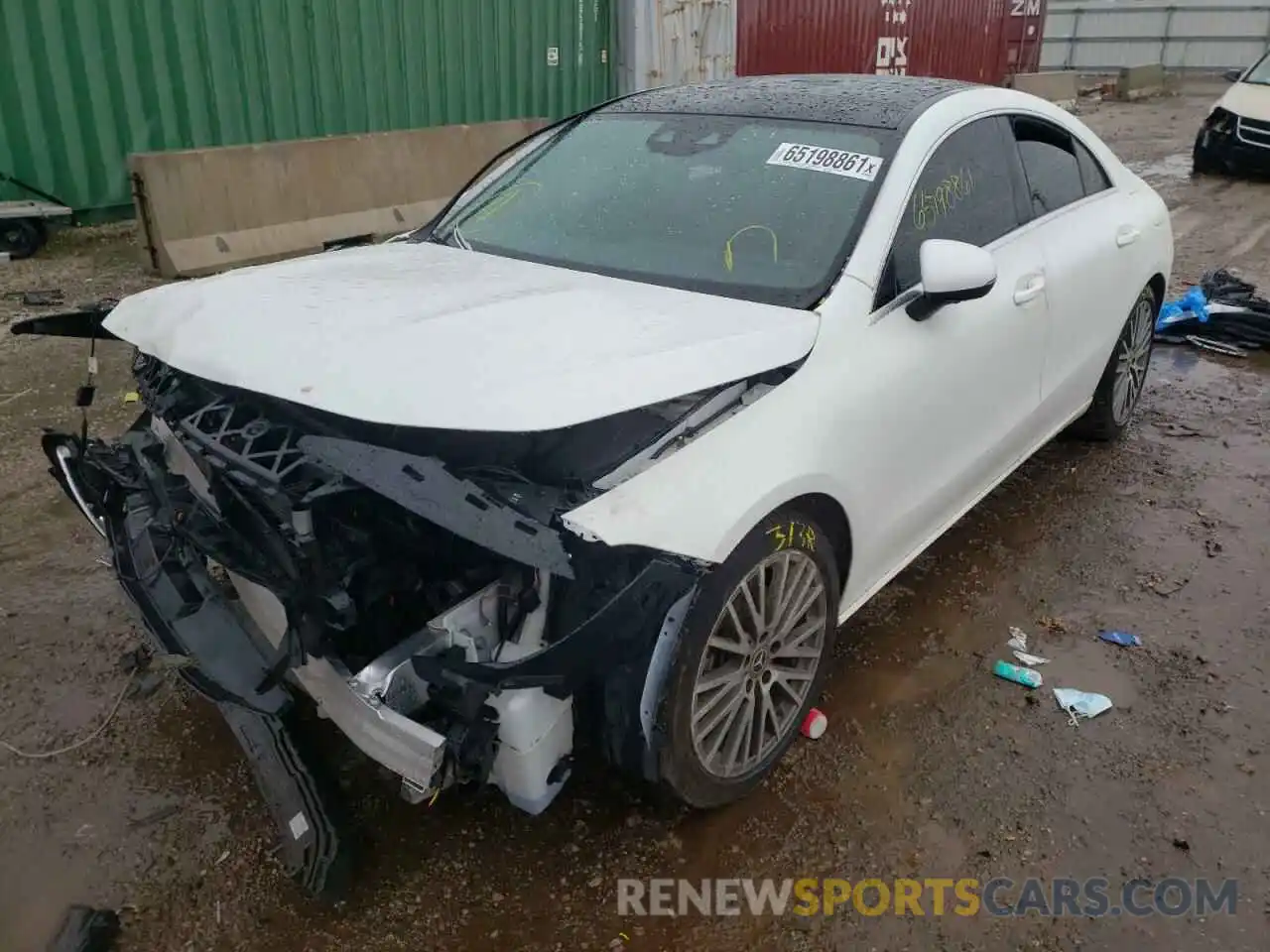 2 Photograph of a damaged car WDD5J4HB9LN064924 MERCEDES-BENZ CLA-CLASS 2020