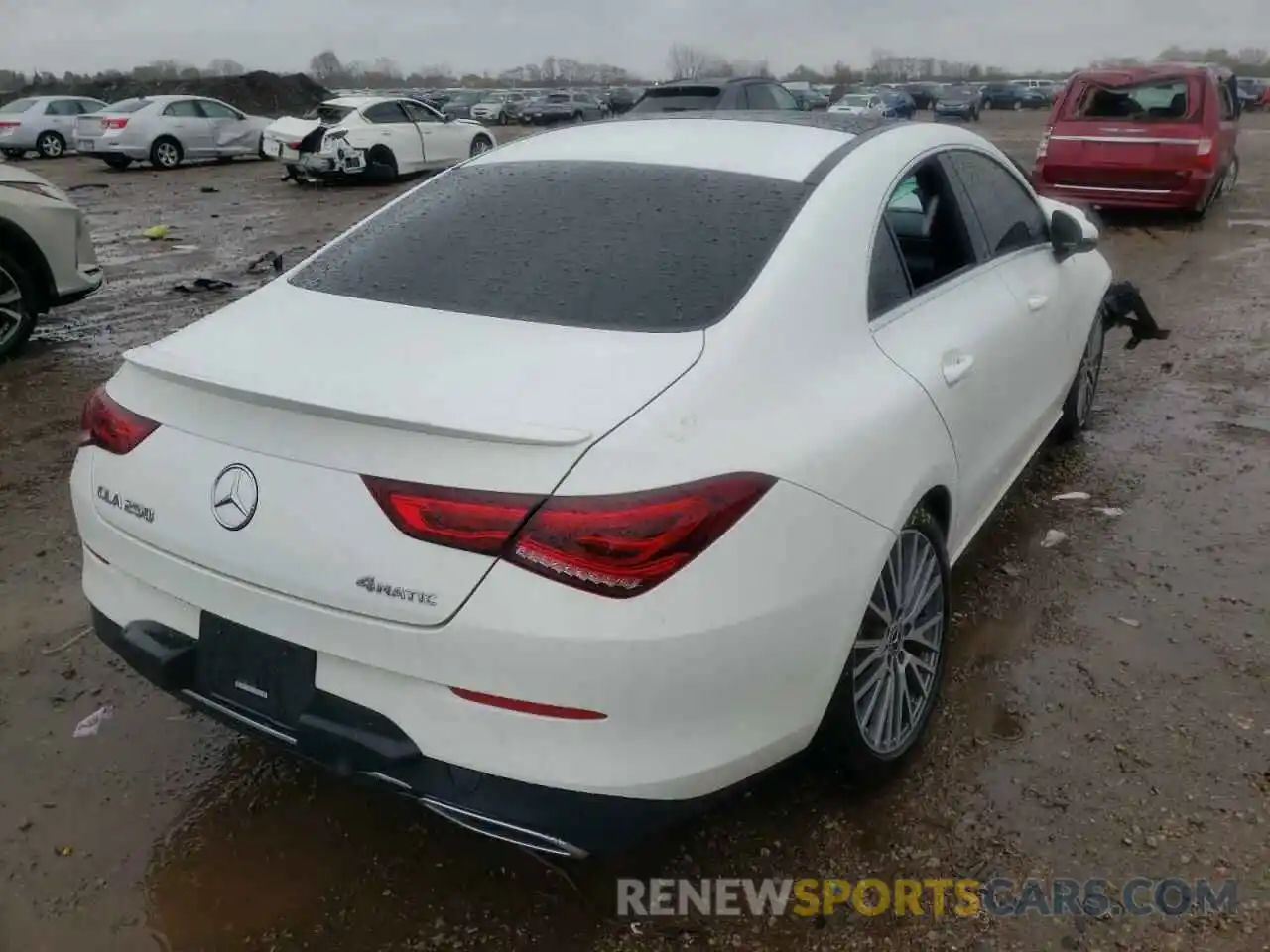 4 Photograph of a damaged car WDD5J4HB9LN064924 MERCEDES-BENZ CLA-CLASS 2020