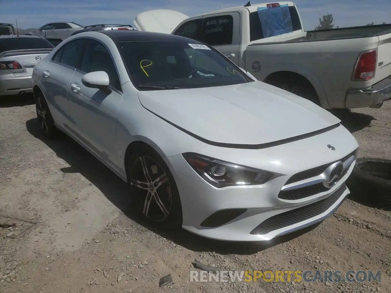 1 Photograph of a damaged car WDD5J4HBXLN073518 MERCEDES-BENZ CLA-CLASS 2020