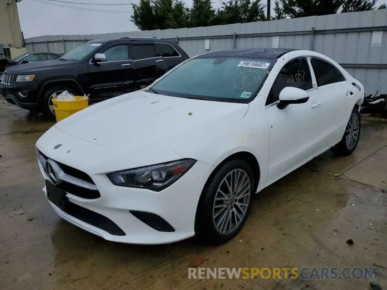 2 Photograph of a damaged car WDD5J4HBXLN075169 MERCEDES-BENZ CLA-CLASS 2020