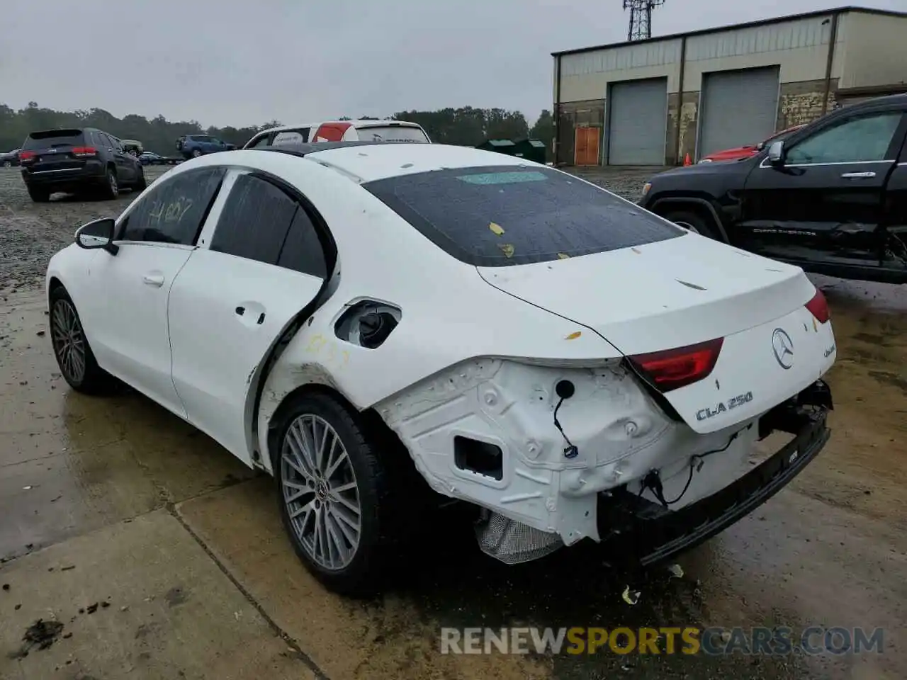 3 Photograph of a damaged car WDD5J4HBXLN075169 MERCEDES-BENZ CLA-CLASS 2020