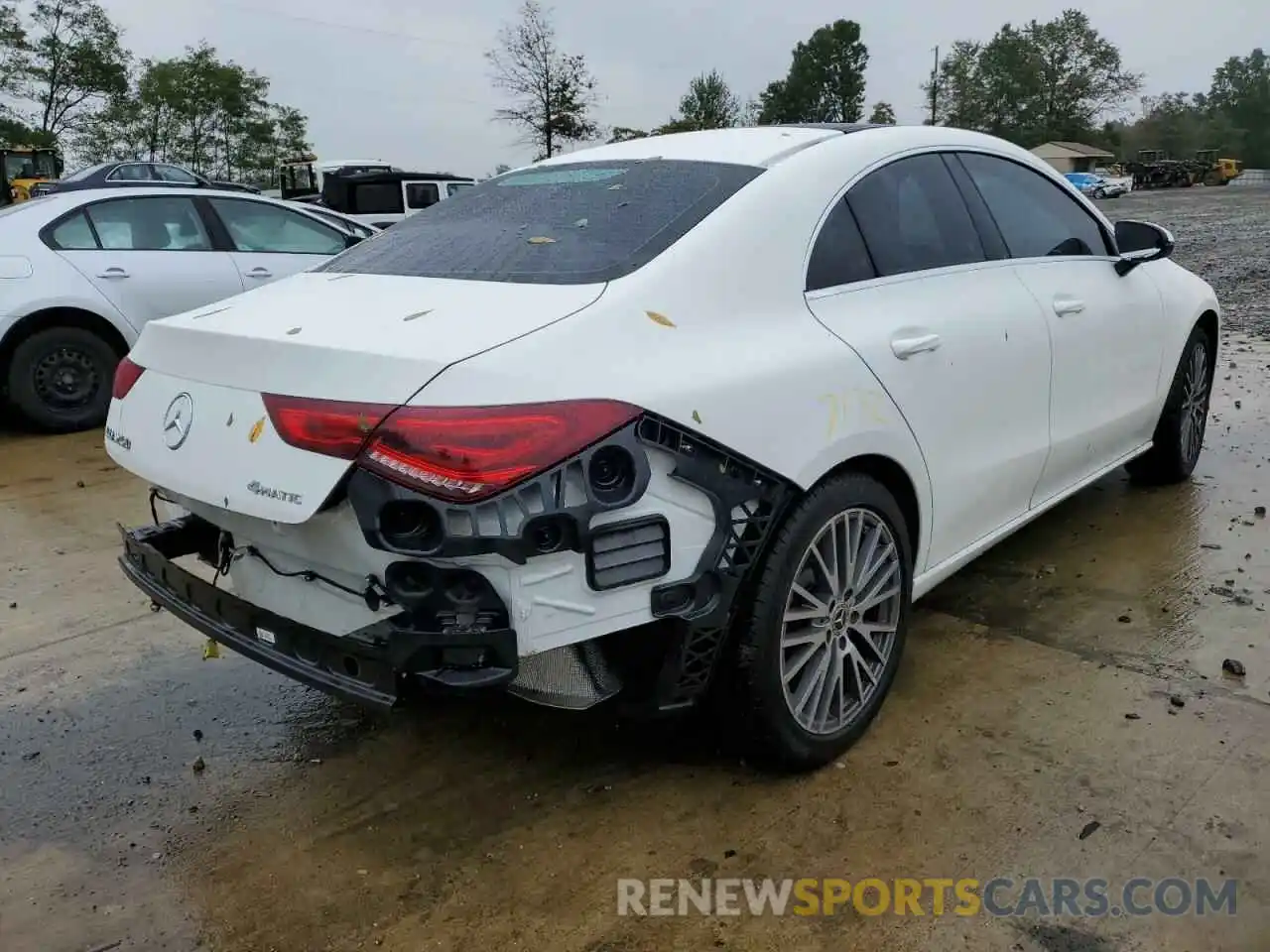 4 Photograph of a damaged car WDD5J4HBXLN075169 MERCEDES-BENZ CLA-CLASS 2020