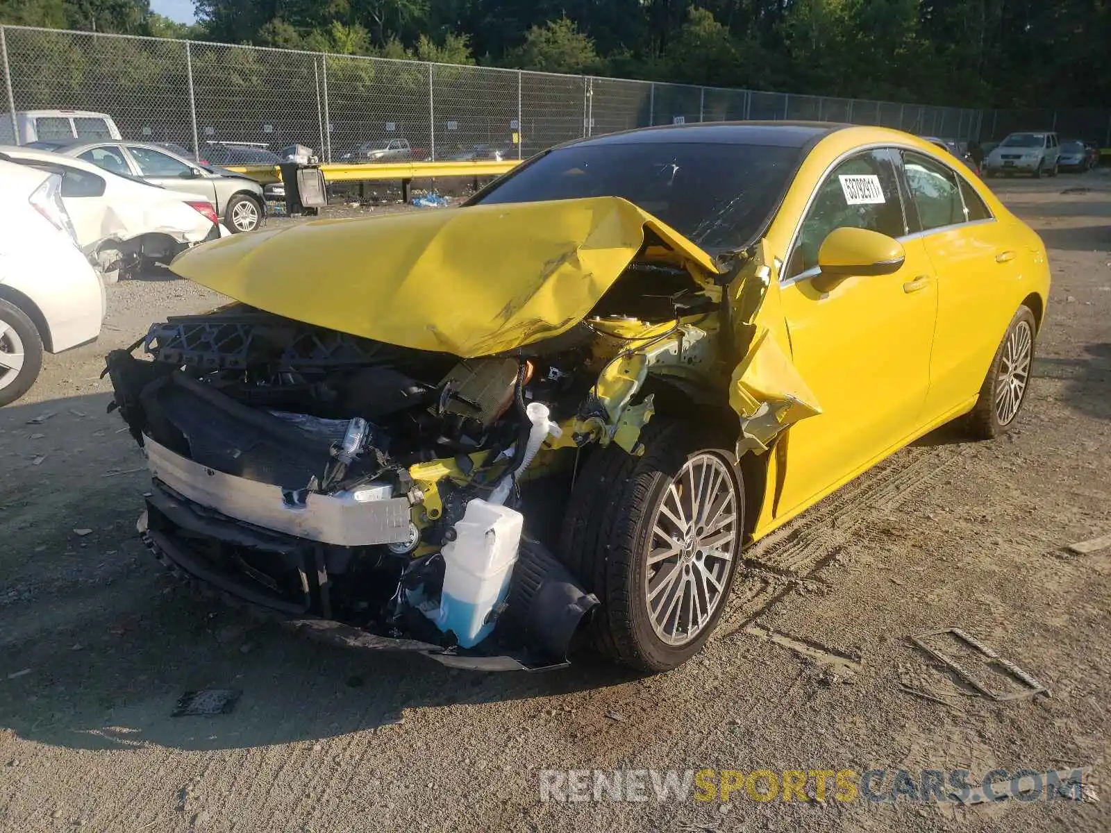 2 Photograph of a damaged car WDD5J4HBXLN078329 MERCEDES-BENZ CLA-CLASS 2020