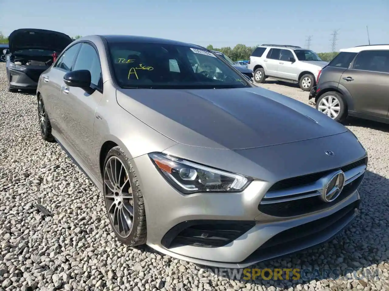 1 Photograph of a damaged car WDD5J5BB1LN063572 MERCEDES-BENZ CLA-CLASS 2020