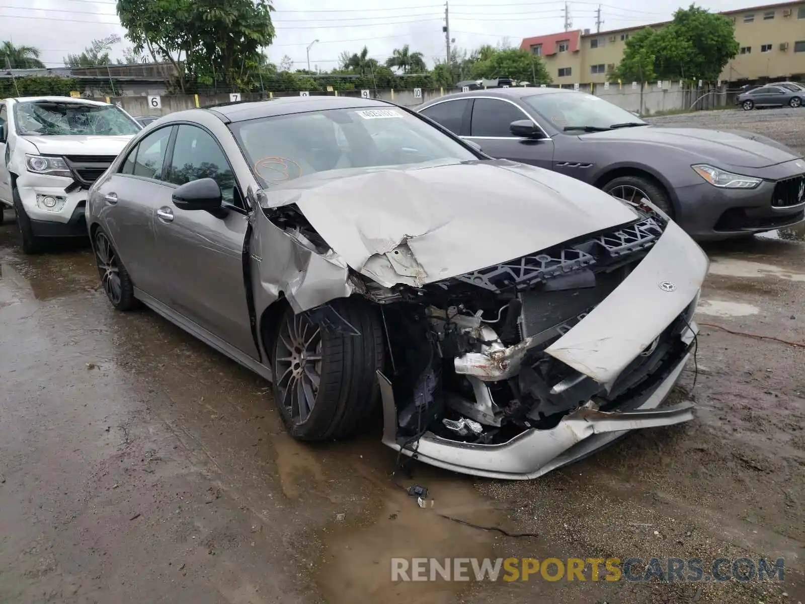 1 Photograph of a damaged car WDD5J5BB2LN066402 MERCEDES-BENZ CLA-CLASS 2020