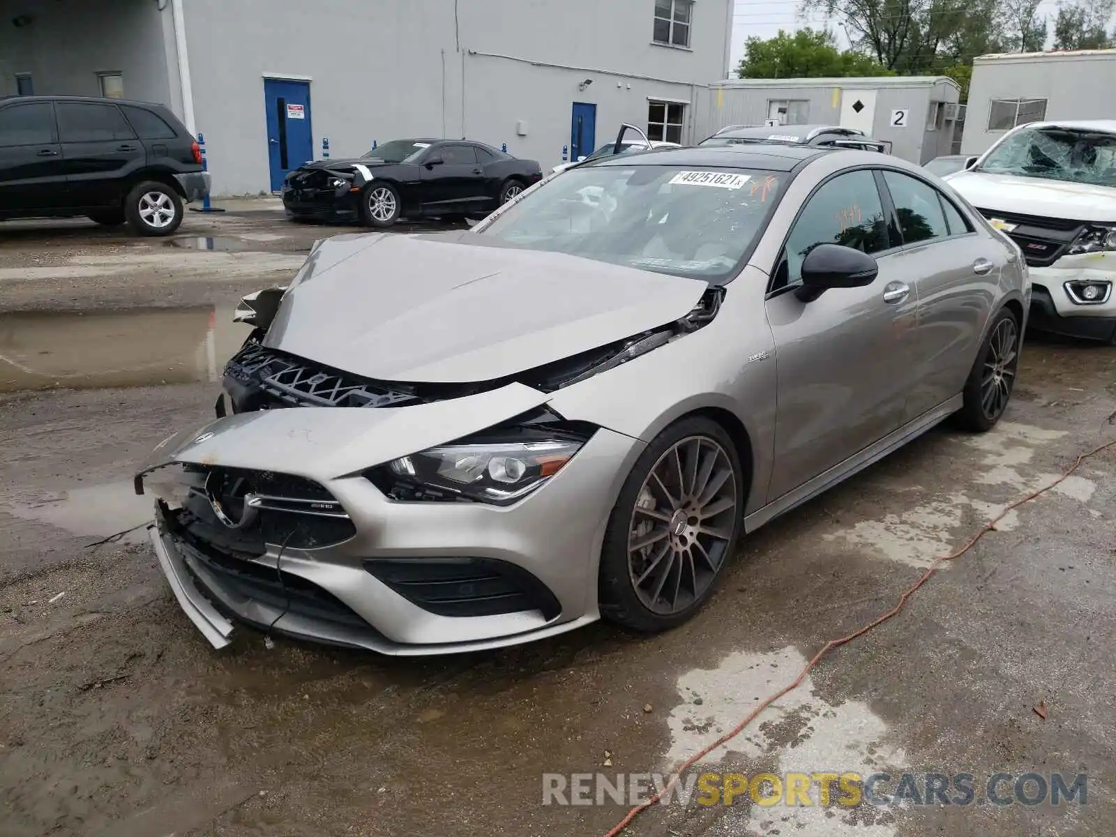 2 Photograph of a damaged car WDD5J5BB2LN066402 MERCEDES-BENZ CLA-CLASS 2020