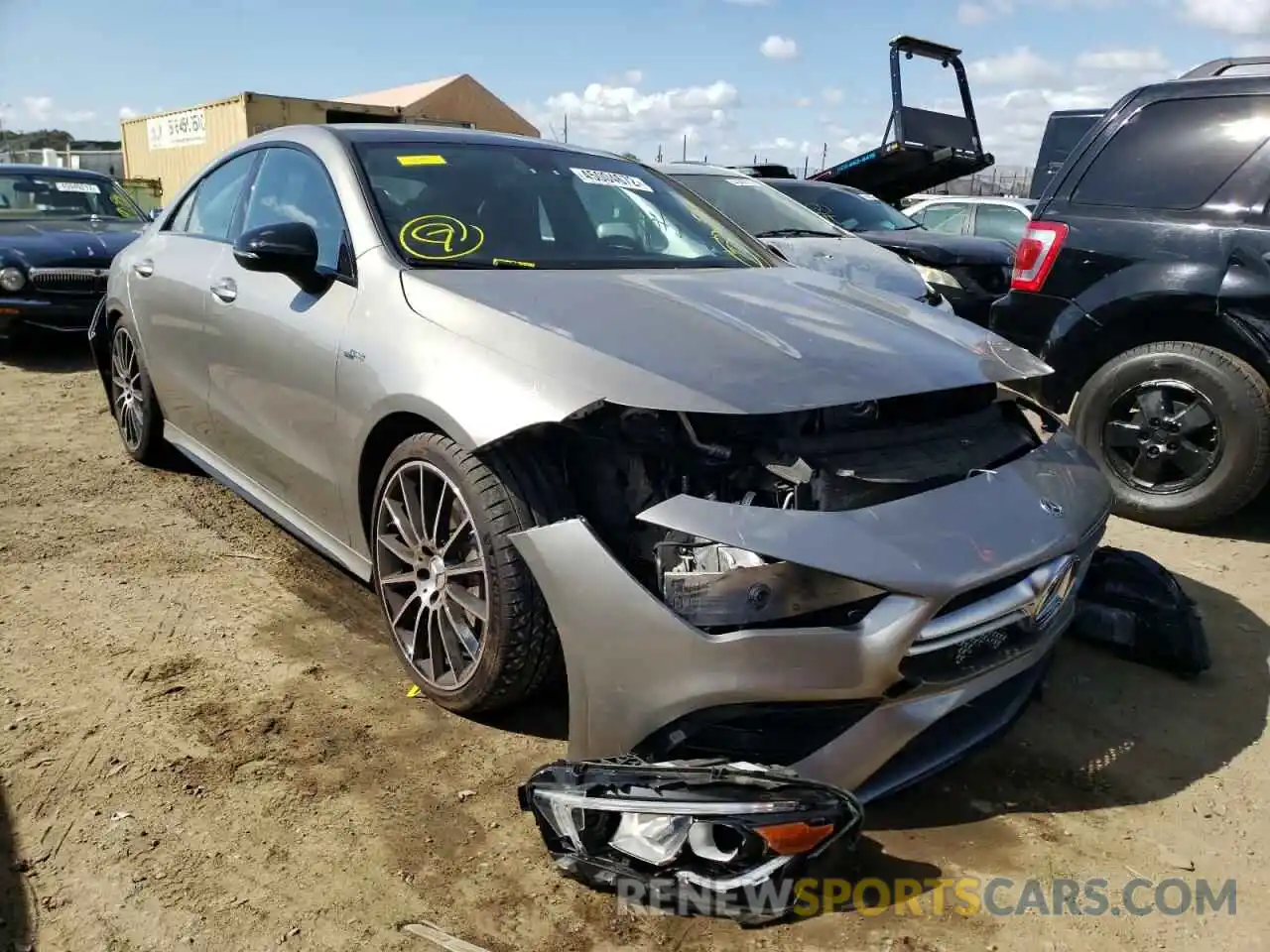 1 Photograph of a damaged car WDD5J5BB6LN044287 MERCEDES-BENZ CLA-CLASS 2020