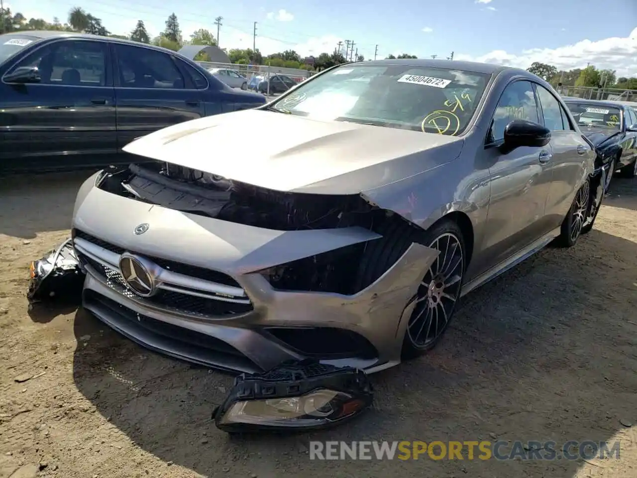 2 Photograph of a damaged car WDD5J5BB6LN044287 MERCEDES-BENZ CLA-CLASS 2020