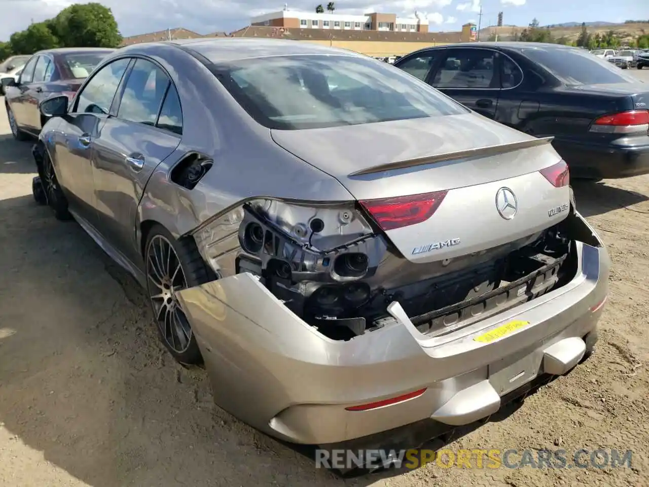 3 Photograph of a damaged car WDD5J5BB6LN044287 MERCEDES-BENZ CLA-CLASS 2020