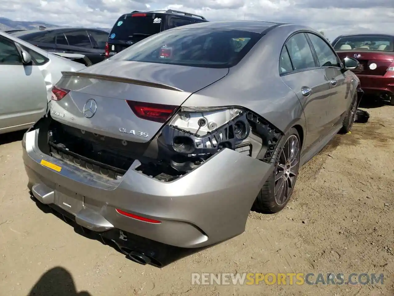 4 Photograph of a damaged car WDD5J5BB6LN044287 MERCEDES-BENZ CLA-CLASS 2020