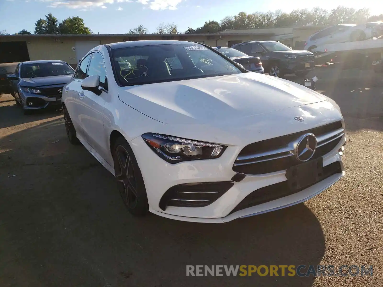 1 Photograph of a damaged car WDD5J5BB7LN070753 MERCEDES-BENZ CLA-CLASS 2020