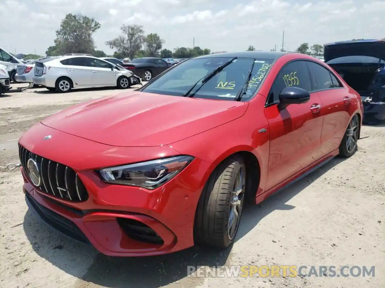 2 Photograph of a damaged car WDD5J5DB5LN007566 MERCEDES-BENZ CLA-CLASS 2020