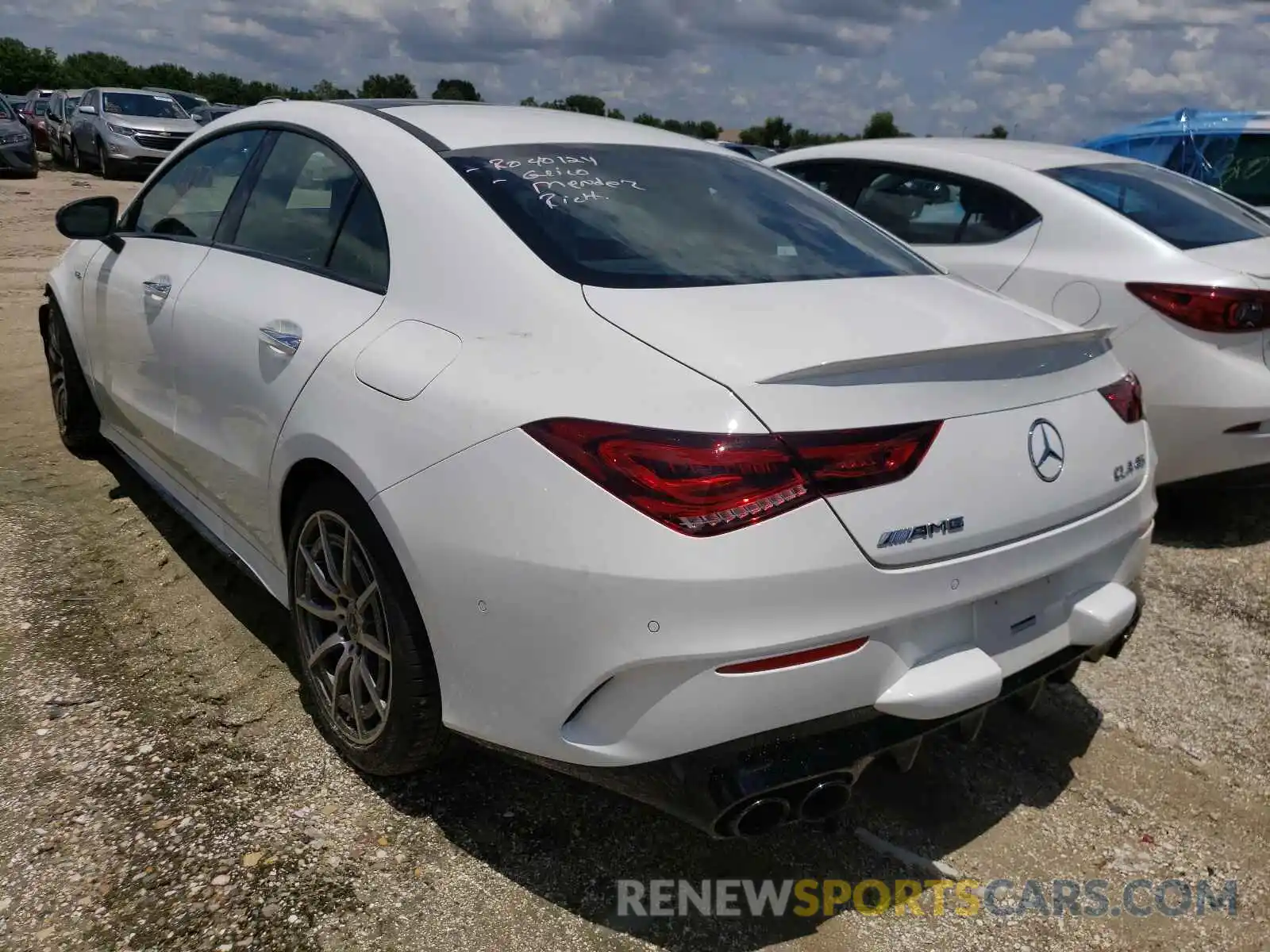 3 Photograph of a damaged car WDD5J5DB8LN007741 MERCEDES-BENZ CLA-CLASS 2020