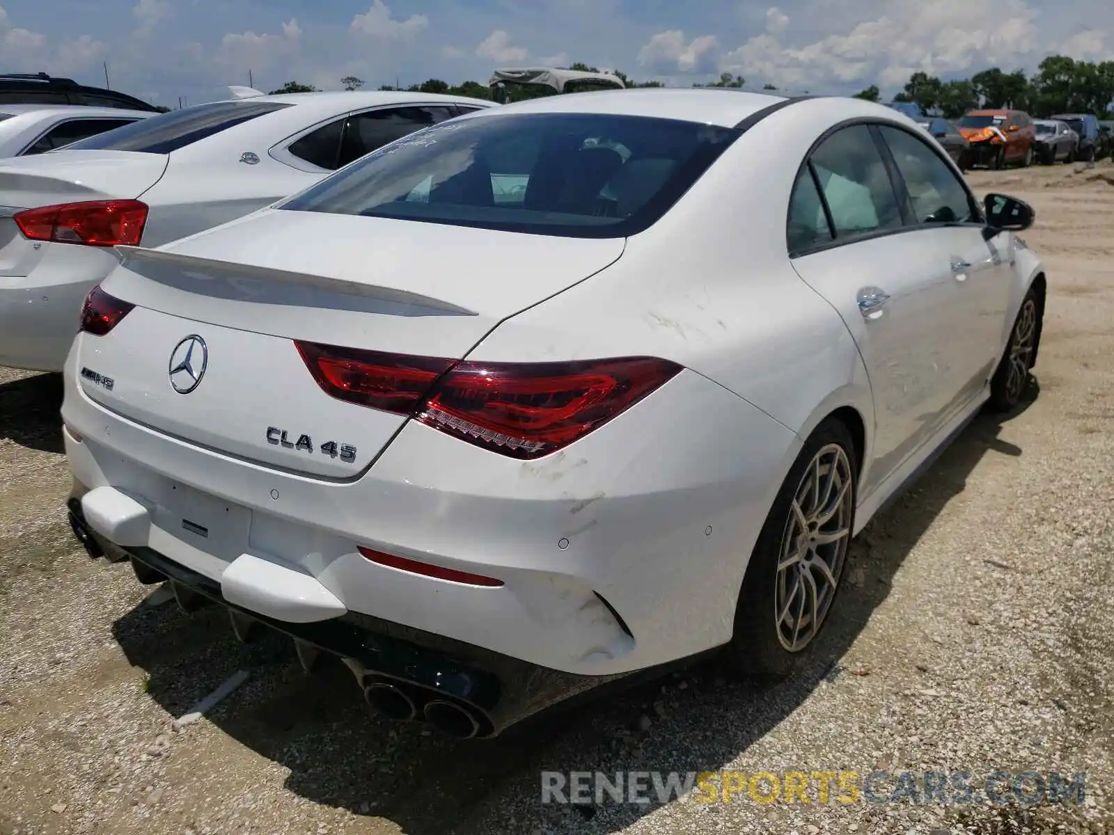 4 Photograph of a damaged car WDD5J5DB8LN007741 MERCEDES-BENZ CLA-CLASS 2020