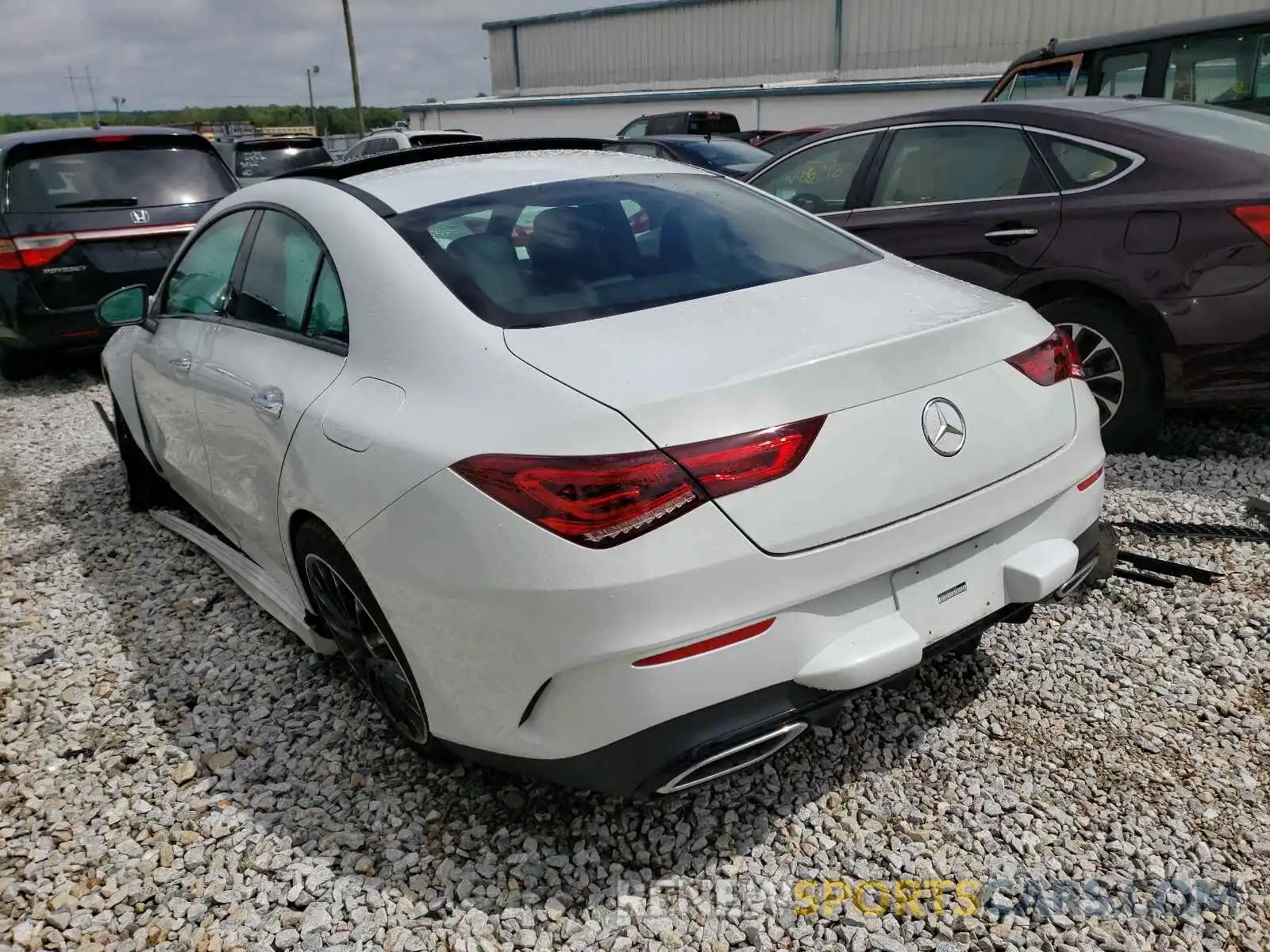 3 Photograph of a damaged car W1K5J4GB0MN183948 MERCEDES-BENZ CLA-CLASS 2021