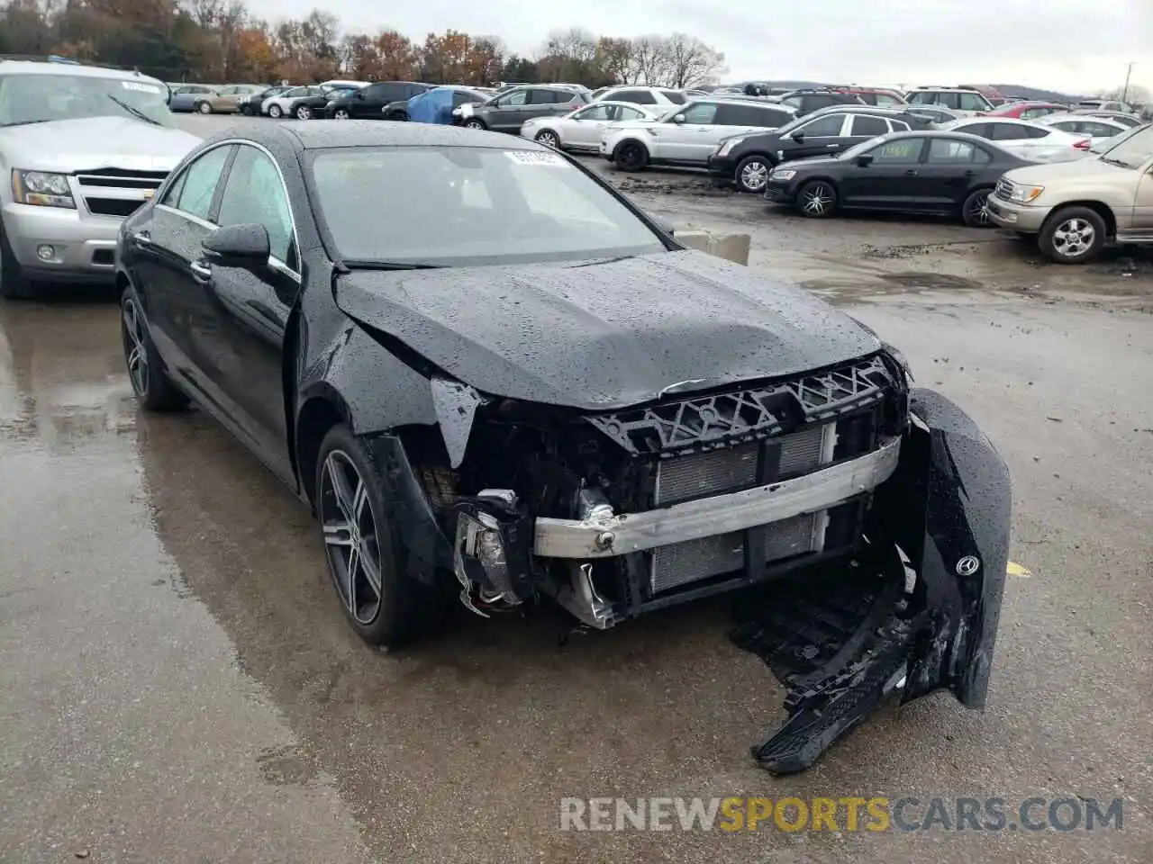 1 Photograph of a damaged car W1K5J4GB0MN185246 MERCEDES-BENZ CLA-CLASS 2021