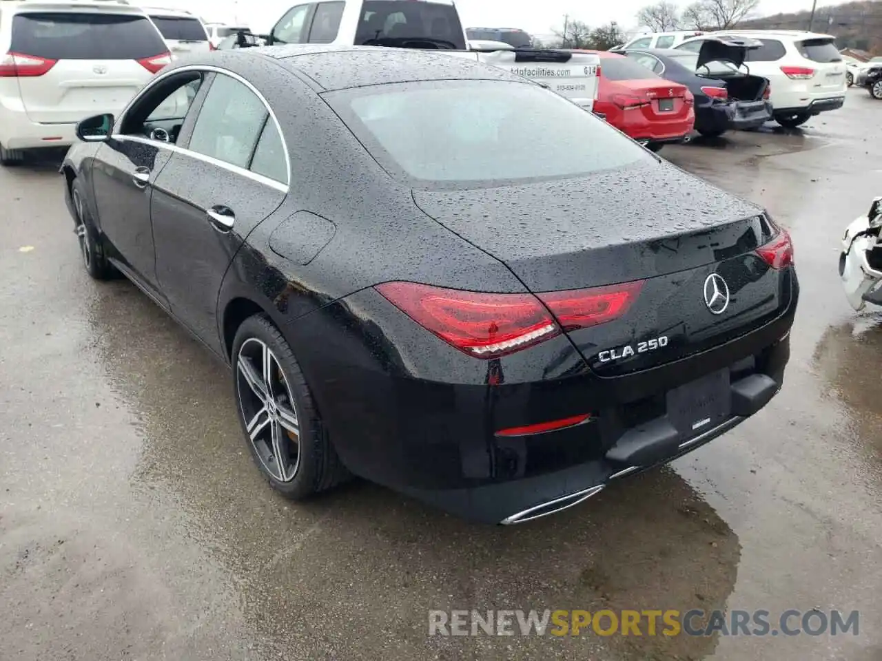 3 Photograph of a damaged car W1K5J4GB0MN185246 MERCEDES-BENZ CLA-CLASS 2021