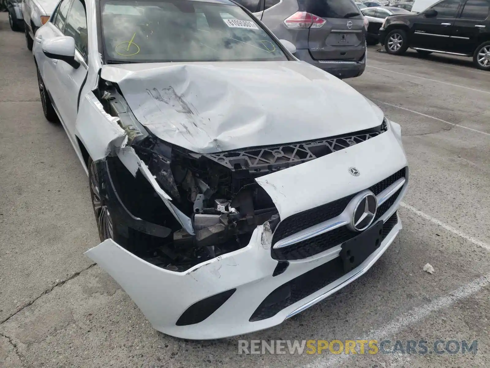 9 Photograph of a damaged car W1K5J4GB1MN216813 MERCEDES-BENZ CLA-CLASS 2021