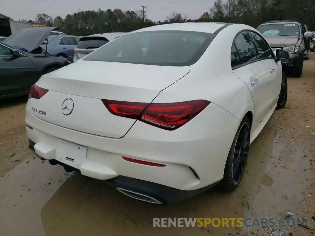 4 Photograph of a damaged car W1K5J4GB1MN218089 MERCEDES-BENZ CLA-CLASS 2021