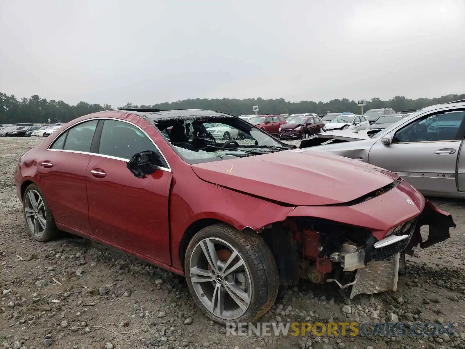 1 Photograph of a damaged car W1K5J4GB2MN161885 MERCEDES-BENZ CLA-CLASS 2021