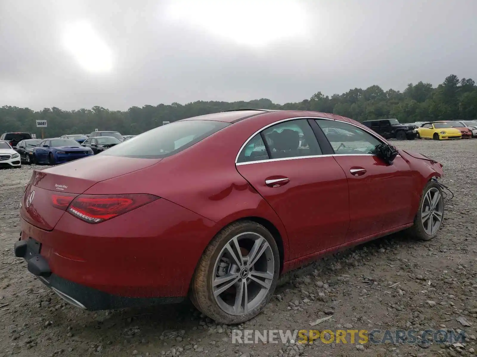 4 Photograph of a damaged car W1K5J4GB2MN161885 MERCEDES-BENZ CLA-CLASS 2021