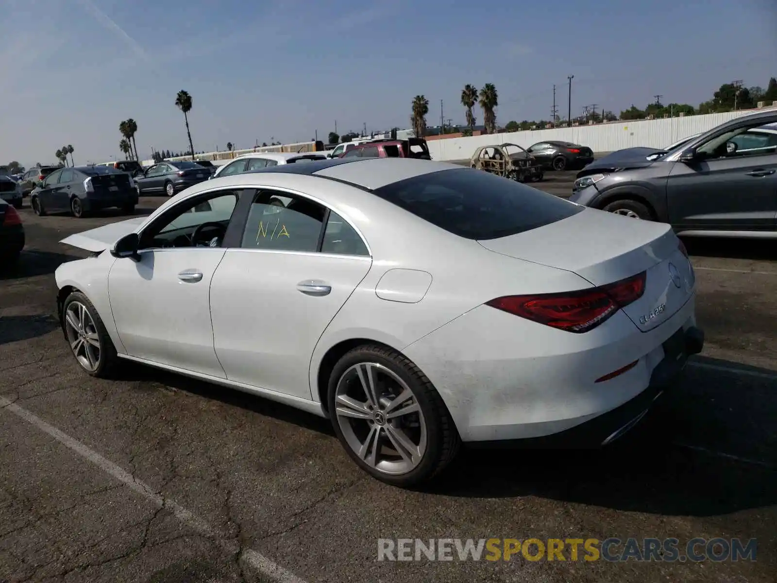 3 Photograph of a damaged car W1K5J4GB2MN167251 MERCEDES-BENZ CLA-CLASS 2021