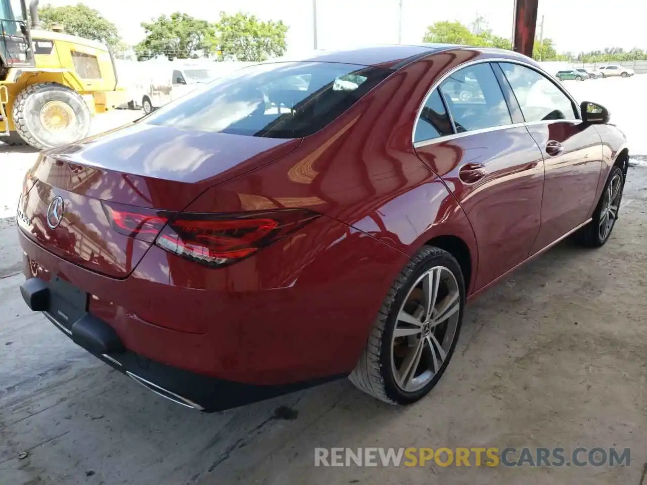 4 Photograph of a damaged car W1K5J4GB2MN213886 MERCEDES-BENZ CLA-CLASS 2021