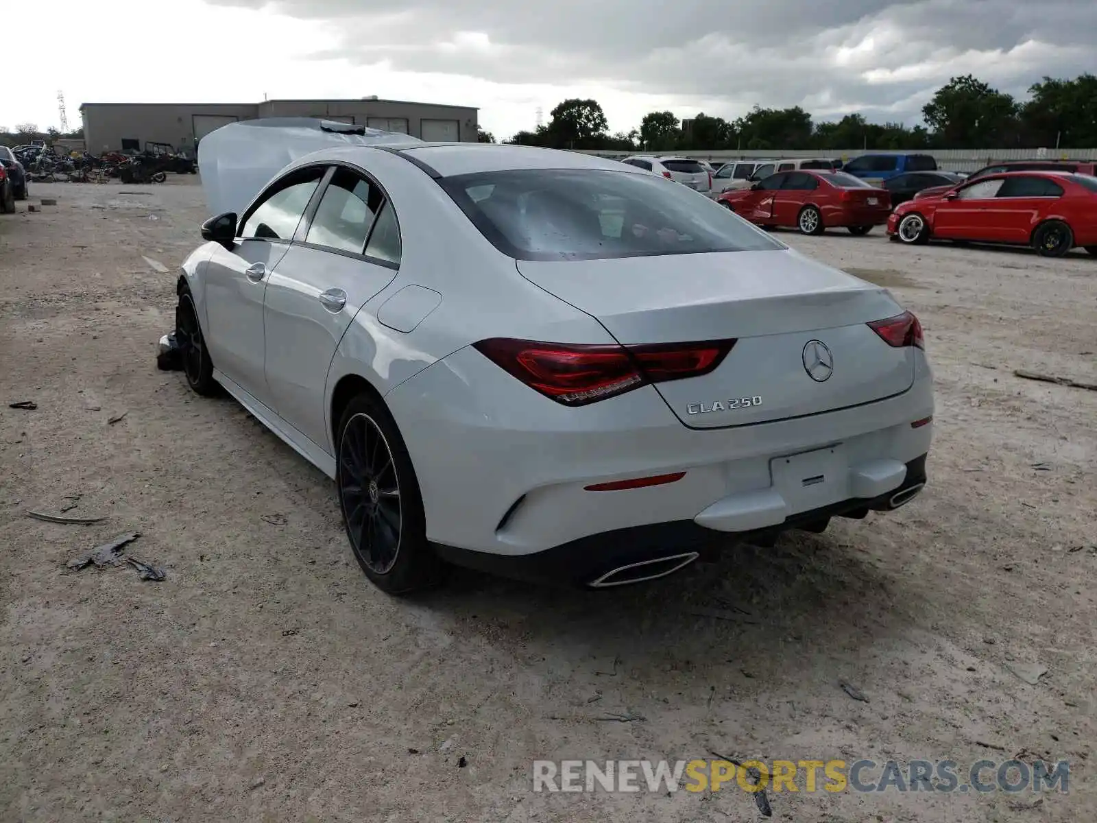 3 Photograph of a damaged car W1K5J4GB3MN163046 MERCEDES-BENZ CLA-CLASS 2021