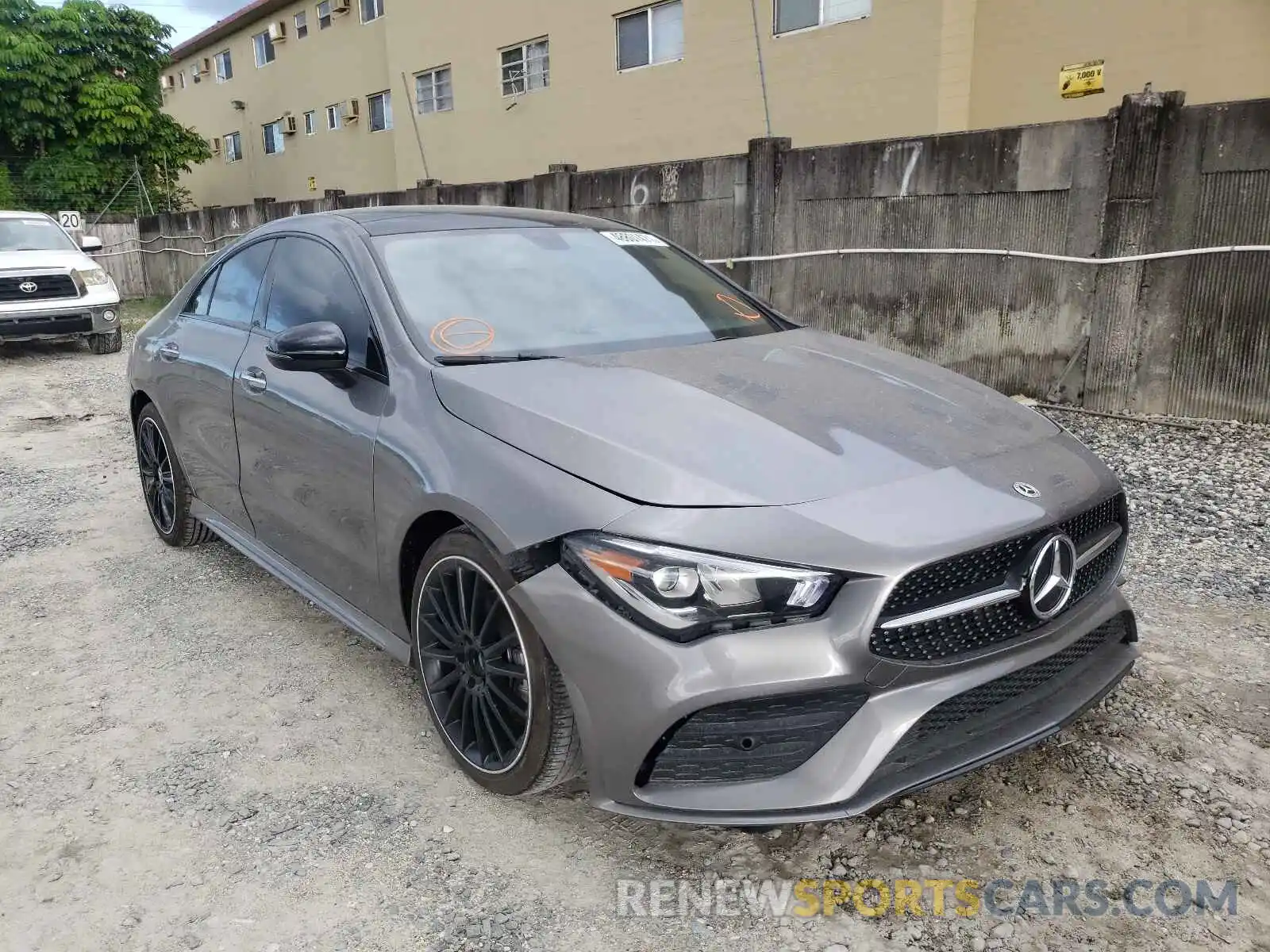 1 Photograph of a damaged car W1K5J4GB4MN152587 MERCEDES-BENZ CLA-CLASS 2021