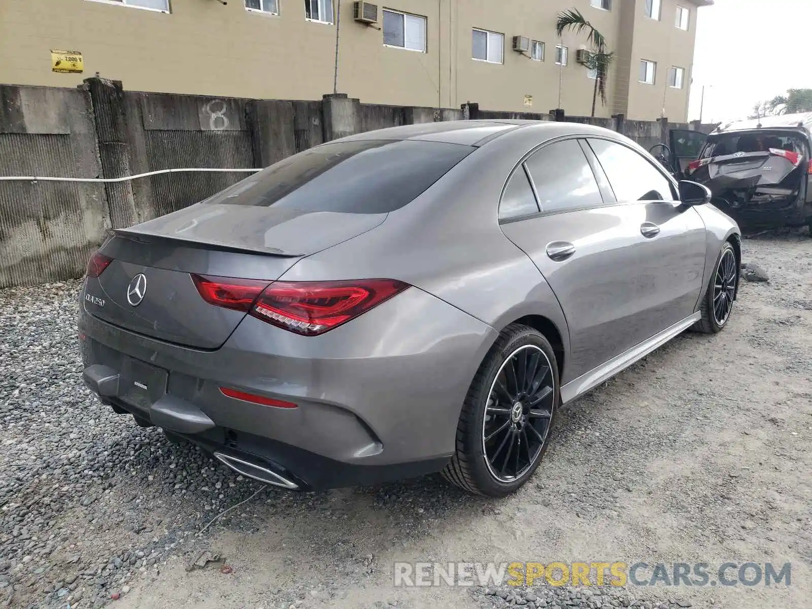 4 Photograph of a damaged car W1K5J4GB4MN152587 MERCEDES-BENZ CLA-CLASS 2021