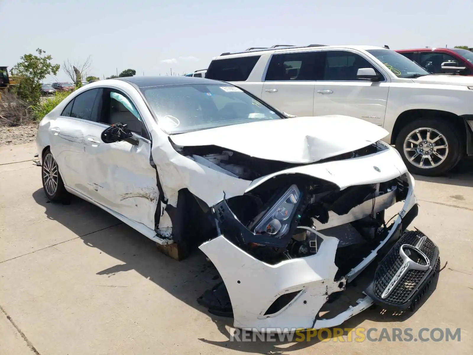 1 Photograph of a damaged car W1K5J4GB4MN161581 MERCEDES-BENZ CLA-CLASS 2021