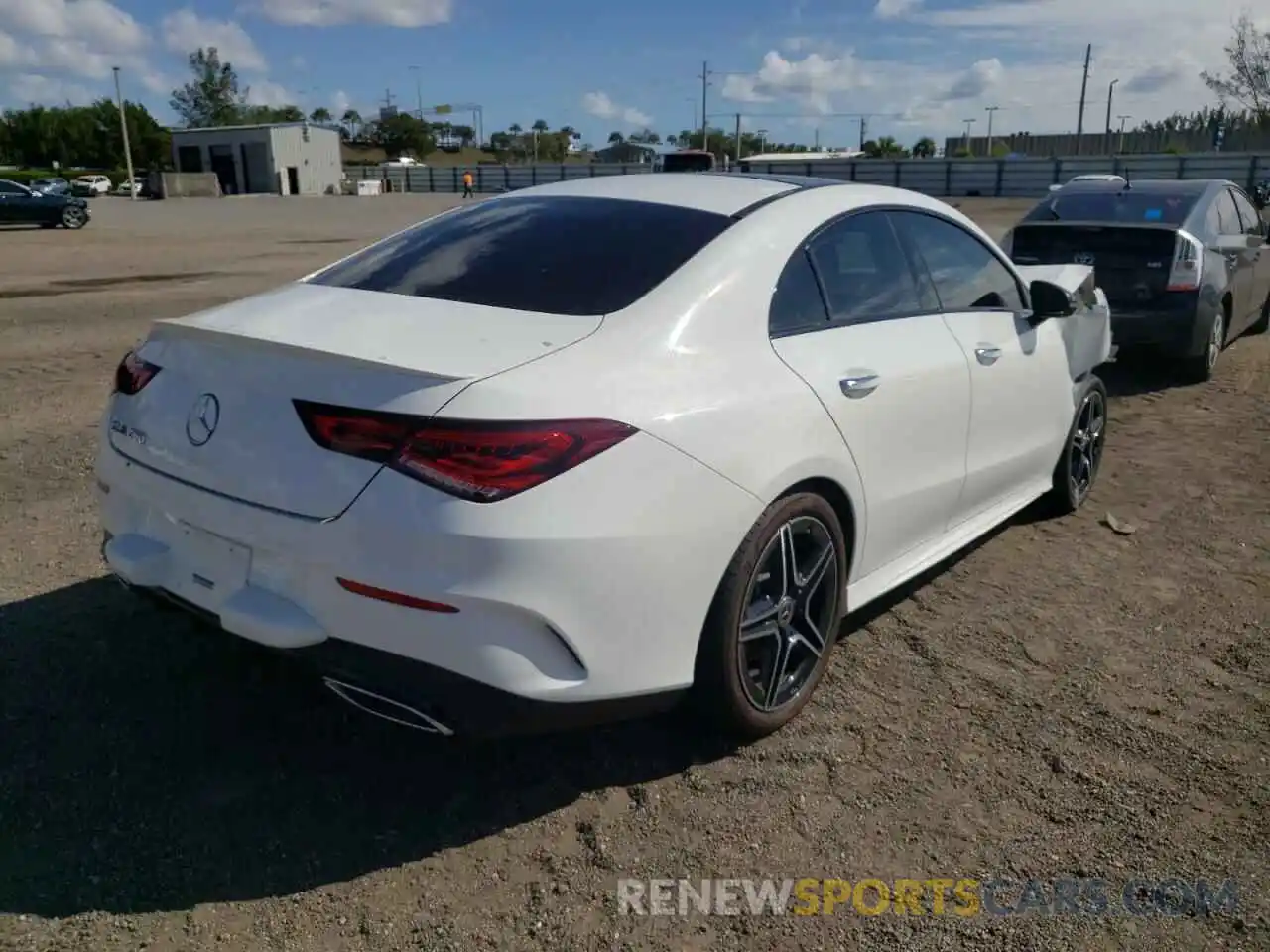 4 Photograph of a damaged car W1K5J4GB4MN176825 MERCEDES-BENZ CLA-CLASS 2021