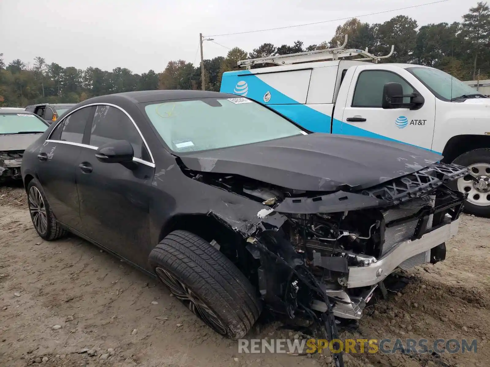 1 Photograph of a damaged car W1K5J4GB6MN240217 MERCEDES-BENZ CLA-CLASS 2021