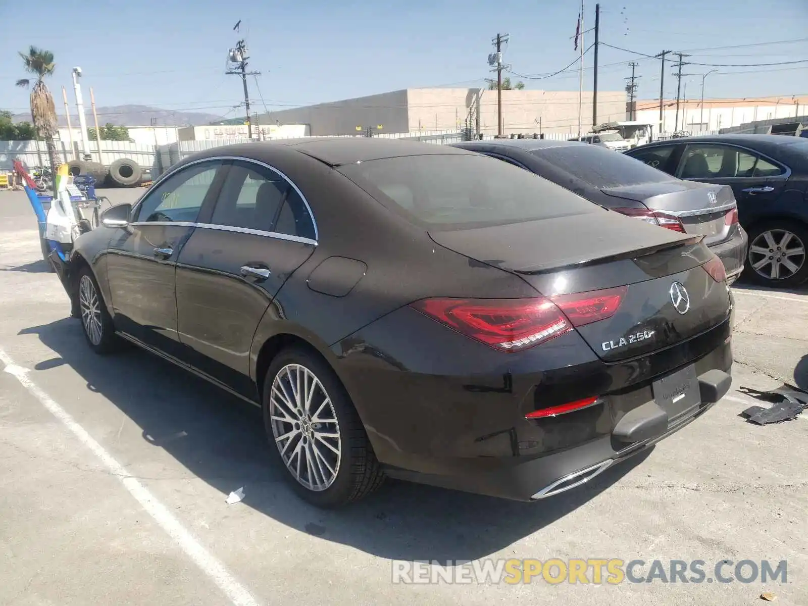 3 Photograph of a damaged car W1K5J4GB7MN184479 MERCEDES-BENZ CLA-CLASS 2021