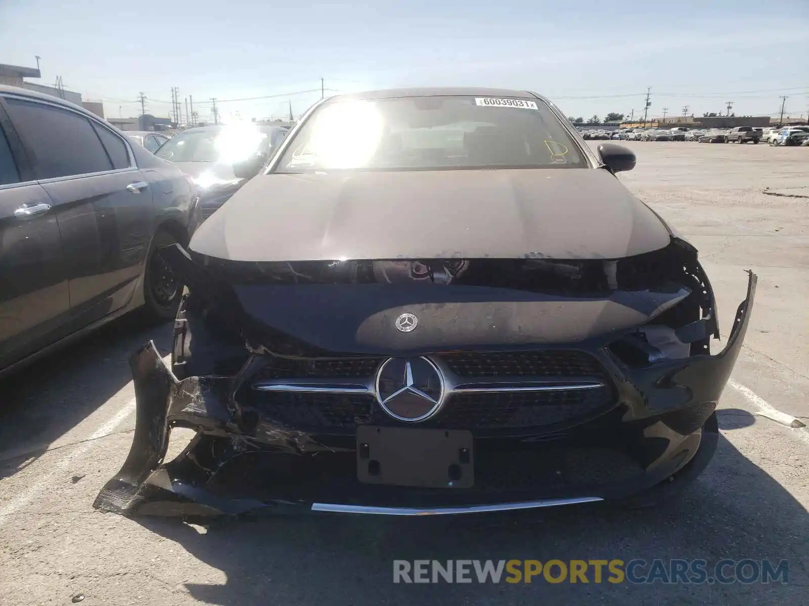 9 Photograph of a damaged car W1K5J4GB7MN184479 MERCEDES-BENZ CLA-CLASS 2021