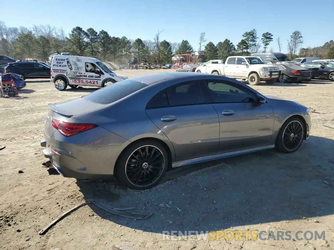 3 Photograph of a damaged car W1K5J4GB7MN211423 MERCEDES-BENZ CLA-CLASS 2021