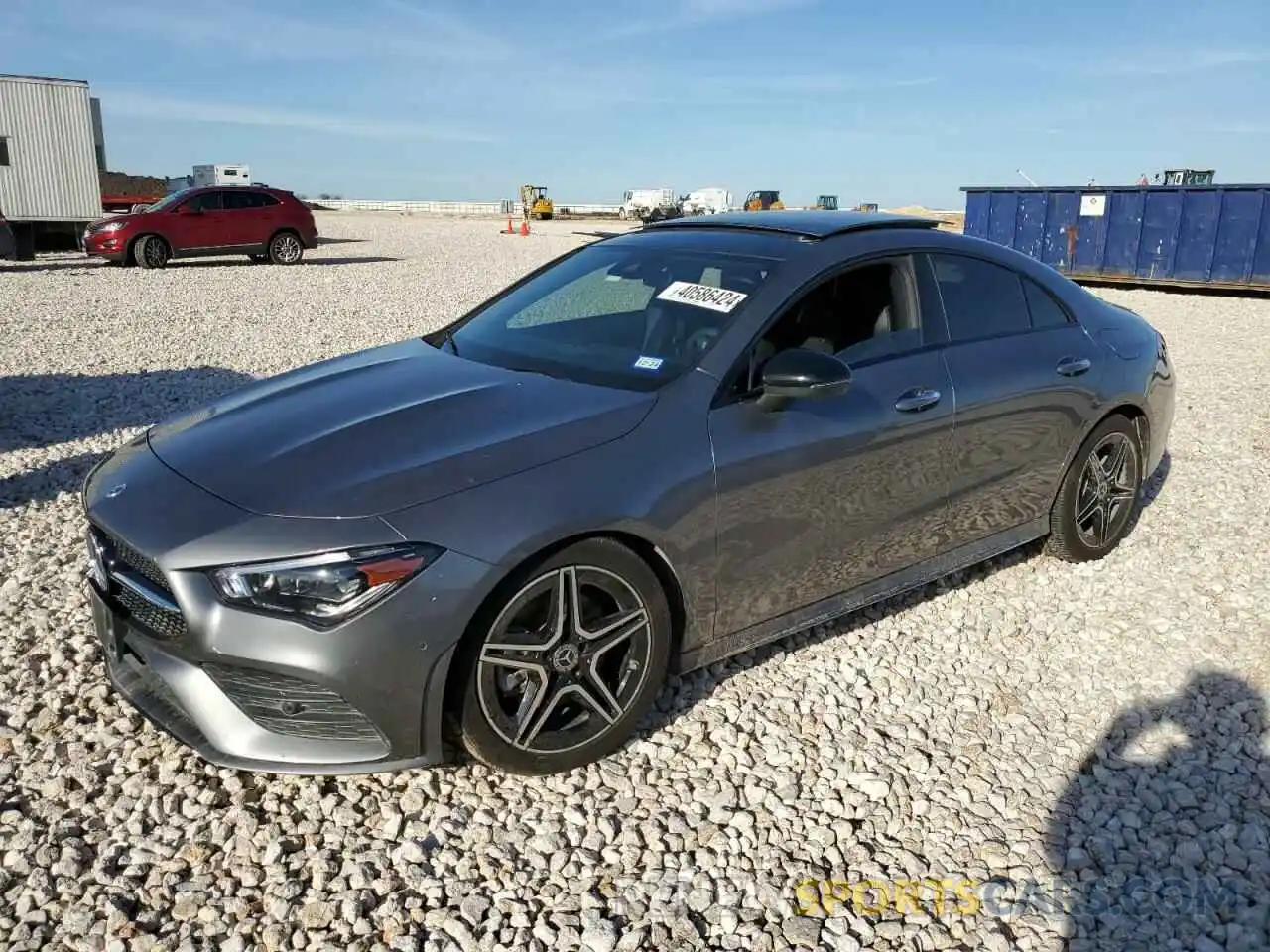 1 Photograph of a damaged car W1K5J4GB8MN175080 MERCEDES-BENZ CLA-CLASS 2021