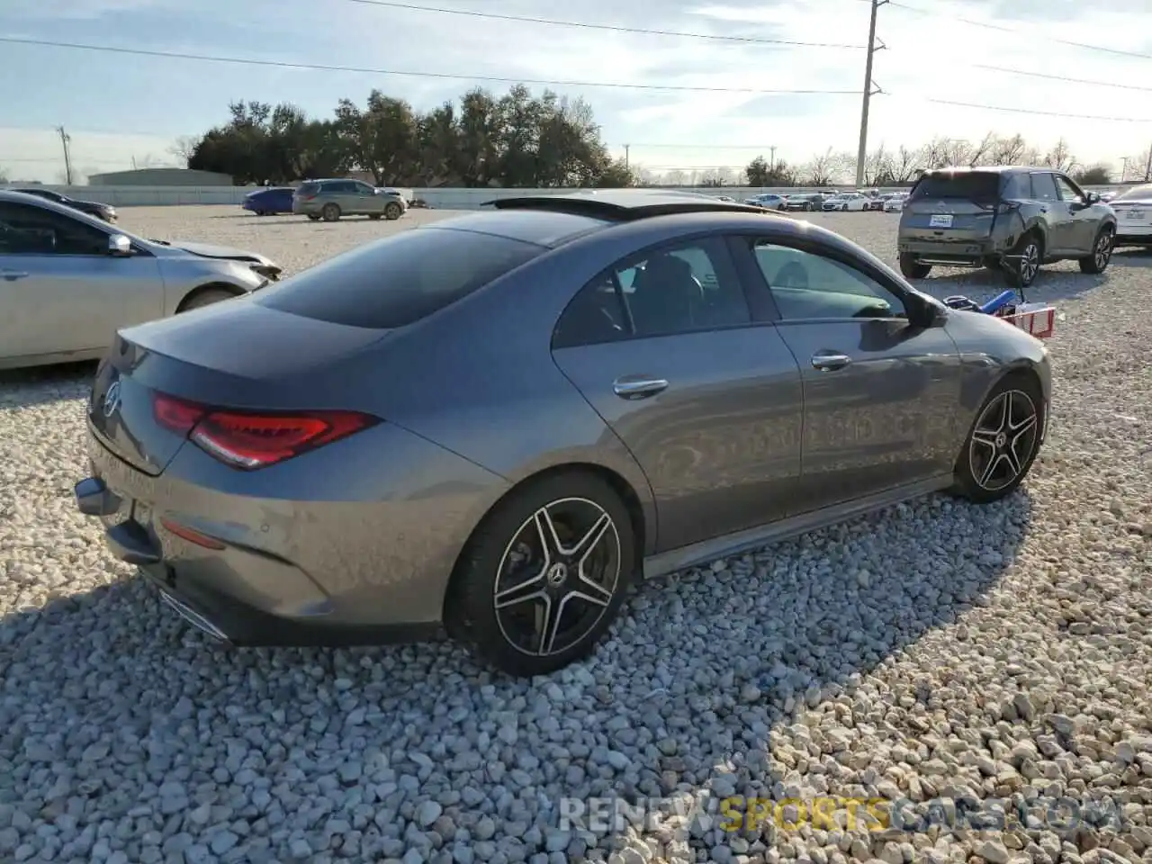 3 Photograph of a damaged car W1K5J4GB8MN175080 MERCEDES-BENZ CLA-CLASS 2021