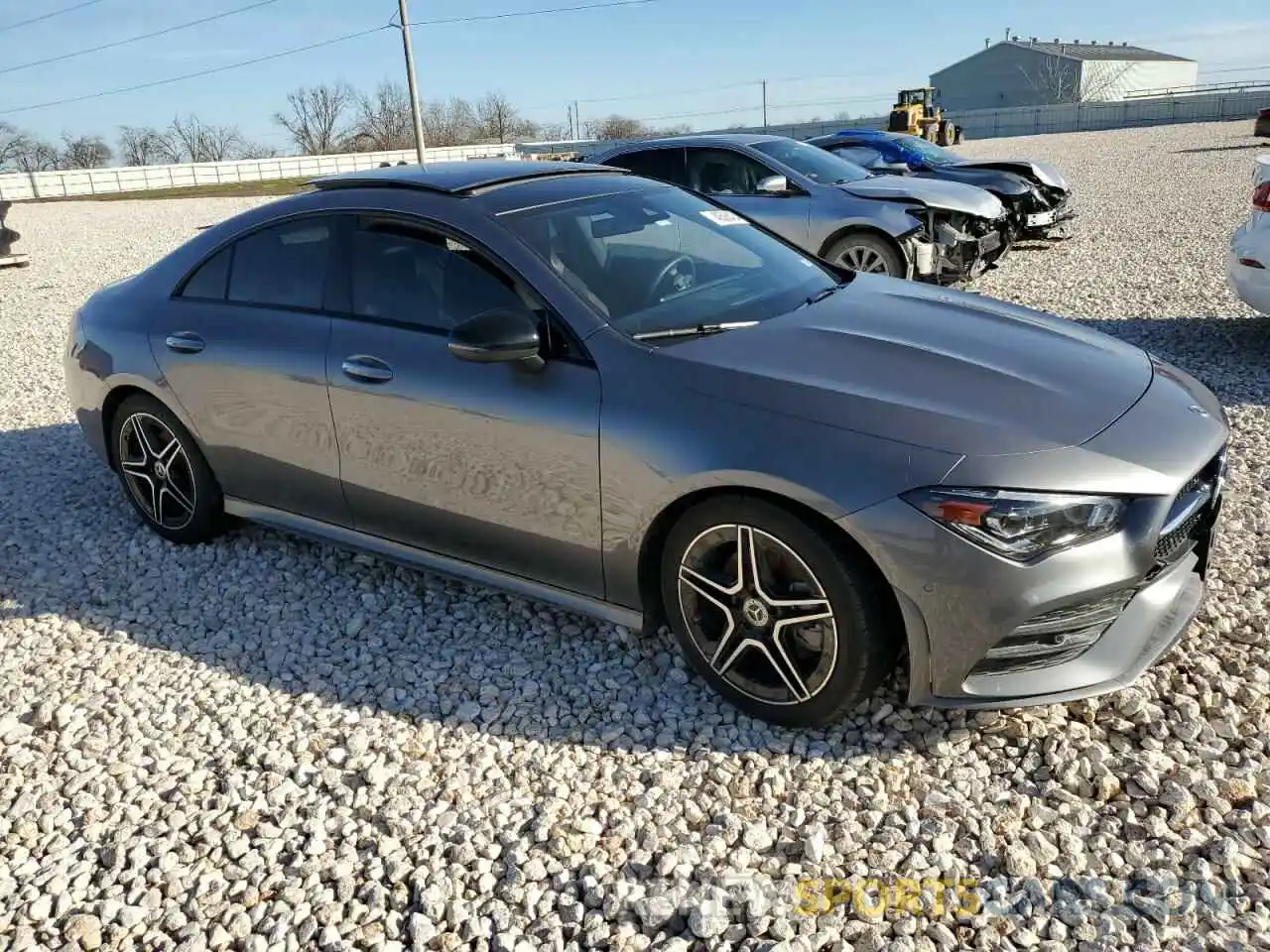 4 Photograph of a damaged car W1K5J4GB8MN175080 MERCEDES-BENZ CLA-CLASS 2021