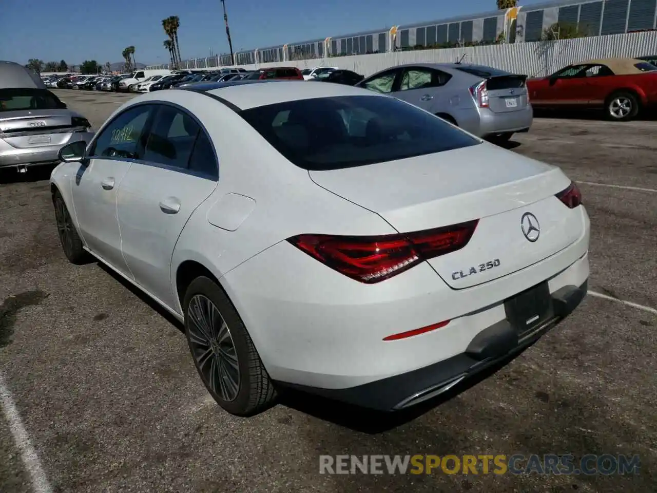 3 Photograph of a damaged car W1K5J4GB8MN186905 MERCEDES-BENZ CLA-CLASS 2021