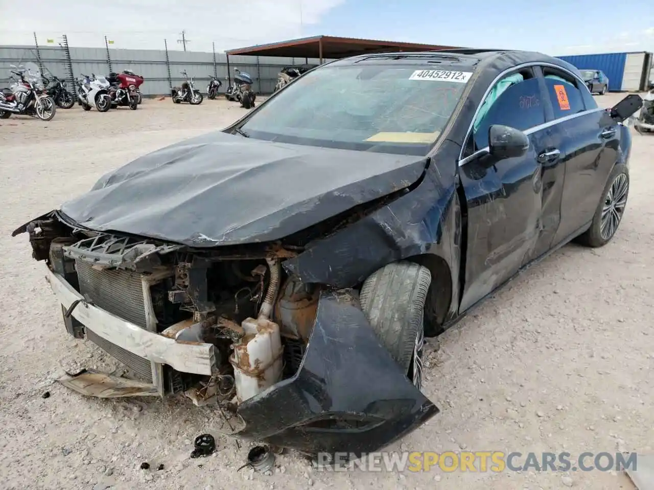 2 Photograph of a damaged car W1K5J4GB9MN162919 MERCEDES-BENZ CLA-CLASS 2021