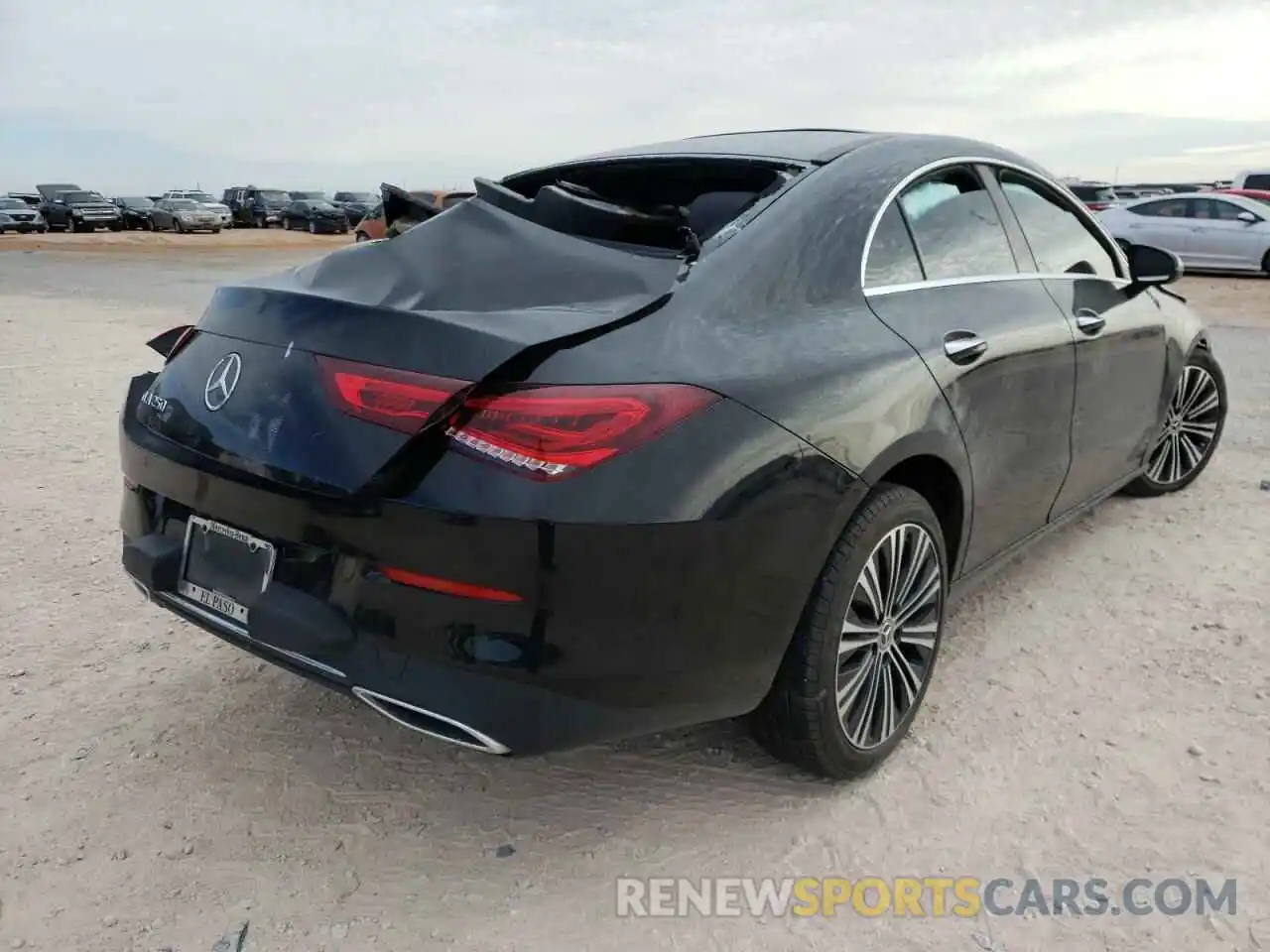 4 Photograph of a damaged car W1K5J4GB9MN162919 MERCEDES-BENZ CLA-CLASS 2021