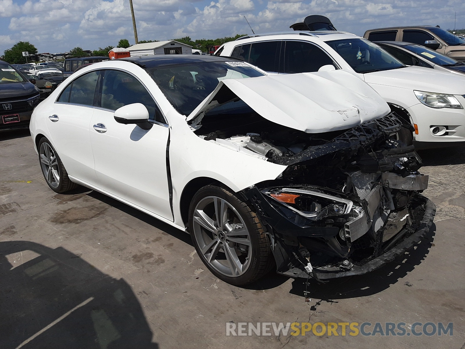 1 Photograph of a damaged car W1K5J4GB9MN218549 MERCEDES-BENZ CLA-CLASS 2021