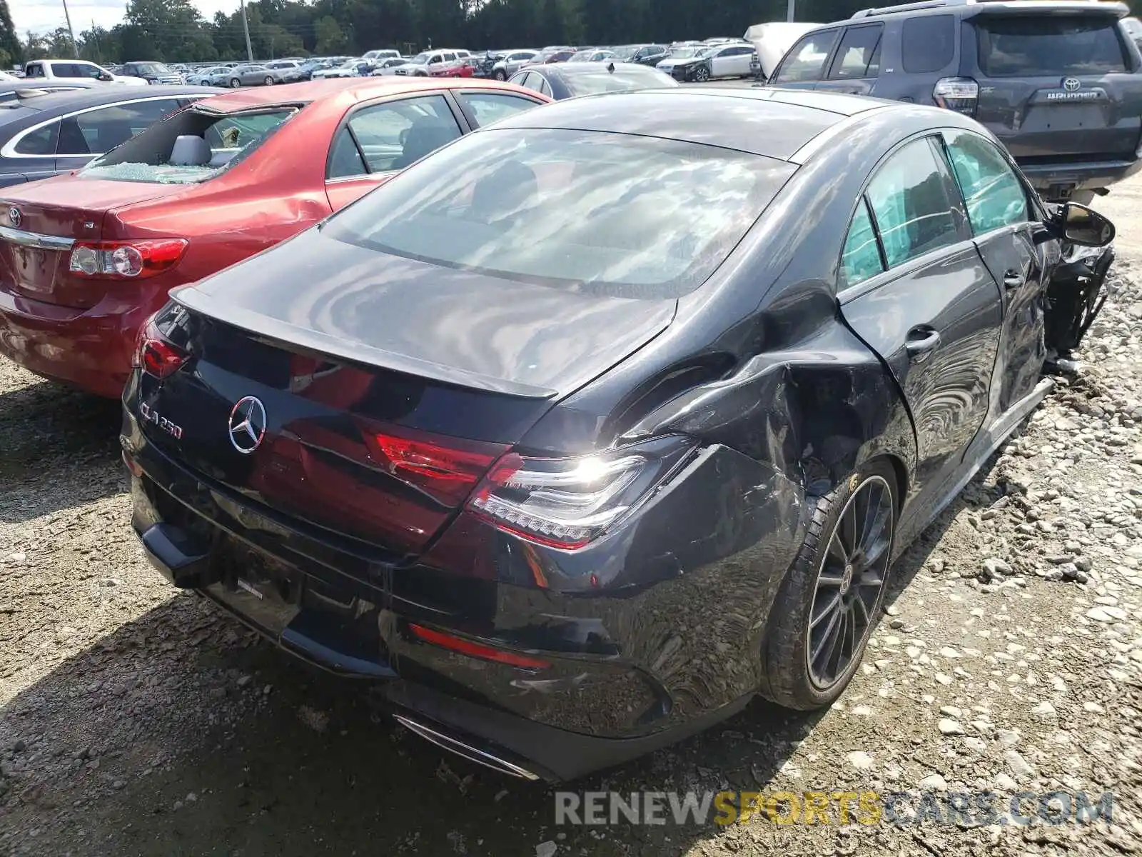 4 Photograph of a damaged car W1K5J4GBXMN152738 MERCEDES-BENZ CLA-CLASS 2021